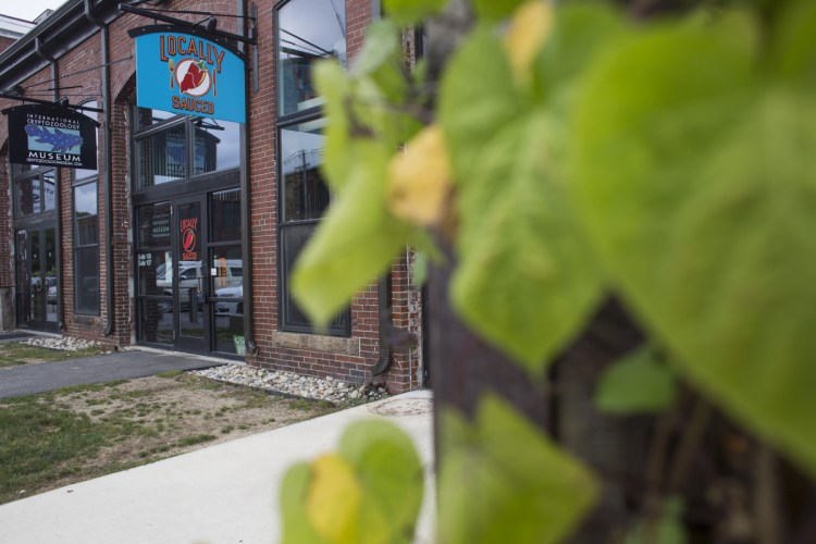 Locally Sauced occupies a storefront at Thompson's Point in Portland.