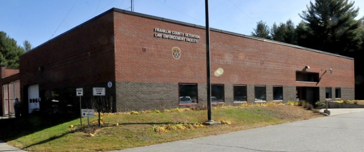 The assistant jail administrator of the Franklin County Jail in Farmington, seen here in 2015, read a five-page letter to county commissioners Tuesday, detailing the need to hire more corrections officers.