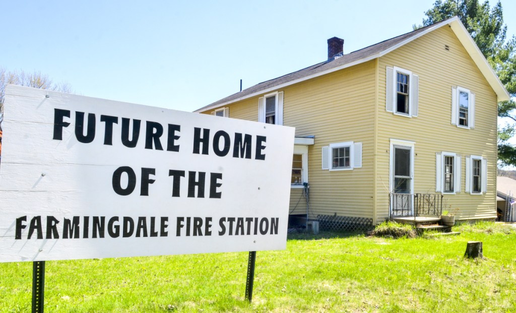 This photo shows the site of a proposed new Farmingdale fire station on Maine Avenue, as seen May 8.