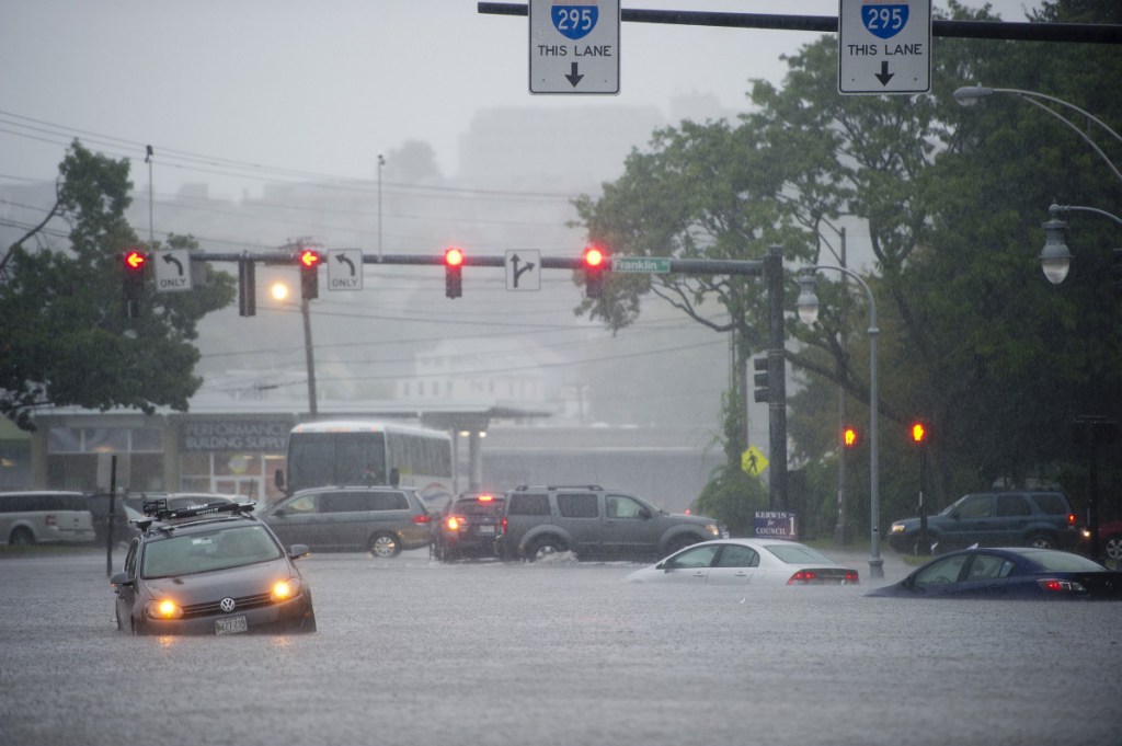 Coastal communities and development beside rivers should be prepared for high water on a regular basis.