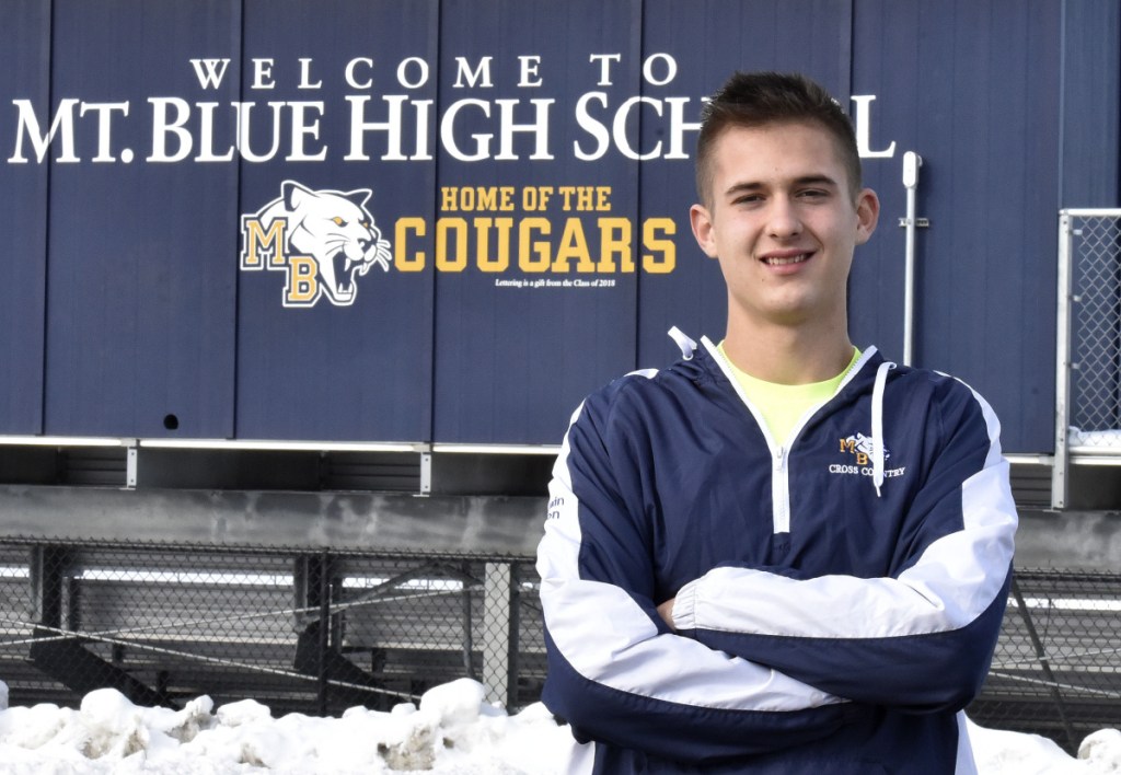 Mt. Blue senior Jesse Dalton is the Morning Sentinel Boys Cross Country Runner of the Year.