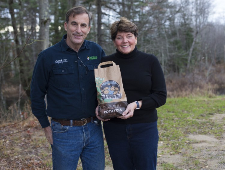 Don and Brenda Thibodeau of Green Thumb Farms in Fryeburg.