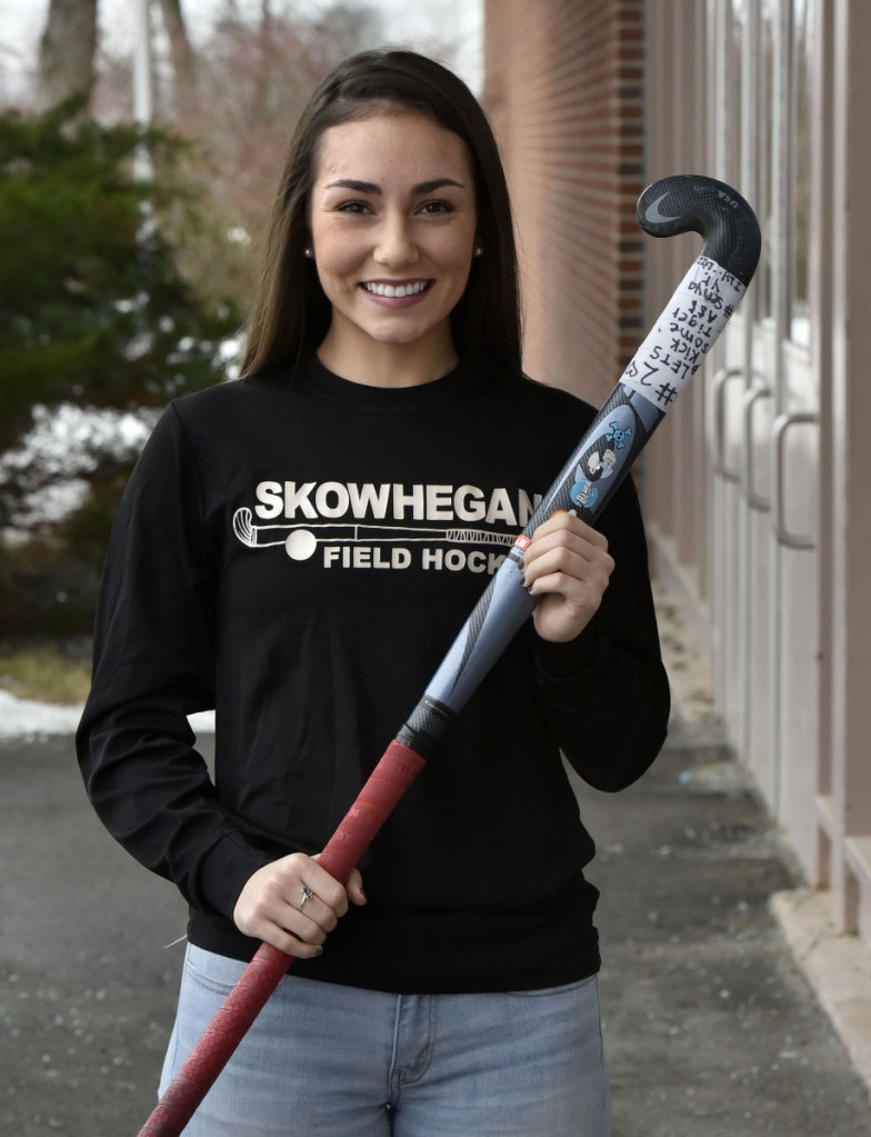 Skowhegan's Maliea Kelso is the 2018 Morning Sentinel Field Hockey Player of the Year.