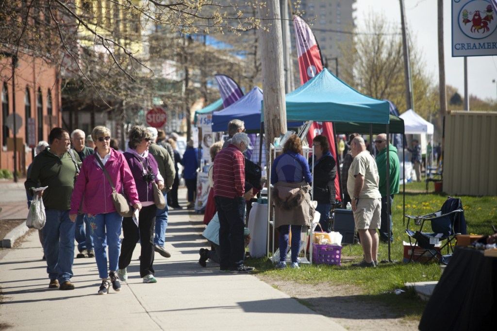 Hotels, cruise ship passengers and non-water-dependent businesses are contributing to congestion along Commercial Street that threatens Portland's working waterfront.