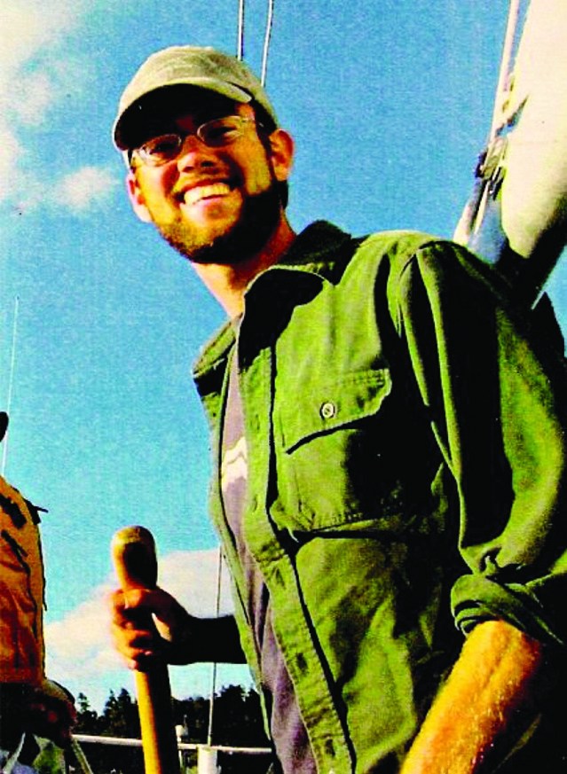 Joel Cartwright, about a year before his death by suicide.