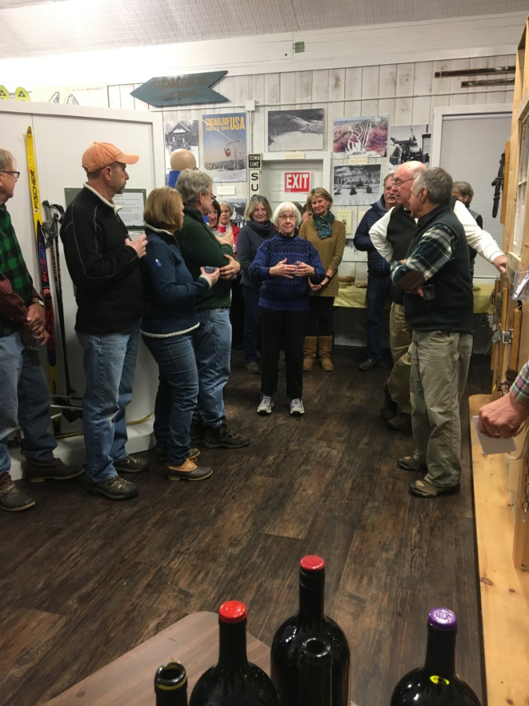 Jean Luce of Carrabassett Valley is one of the featured officials from Maine in the museum's Olympic exhibit. She has officiated at every level of ski racing: World Cup, World Championships and Olympics.