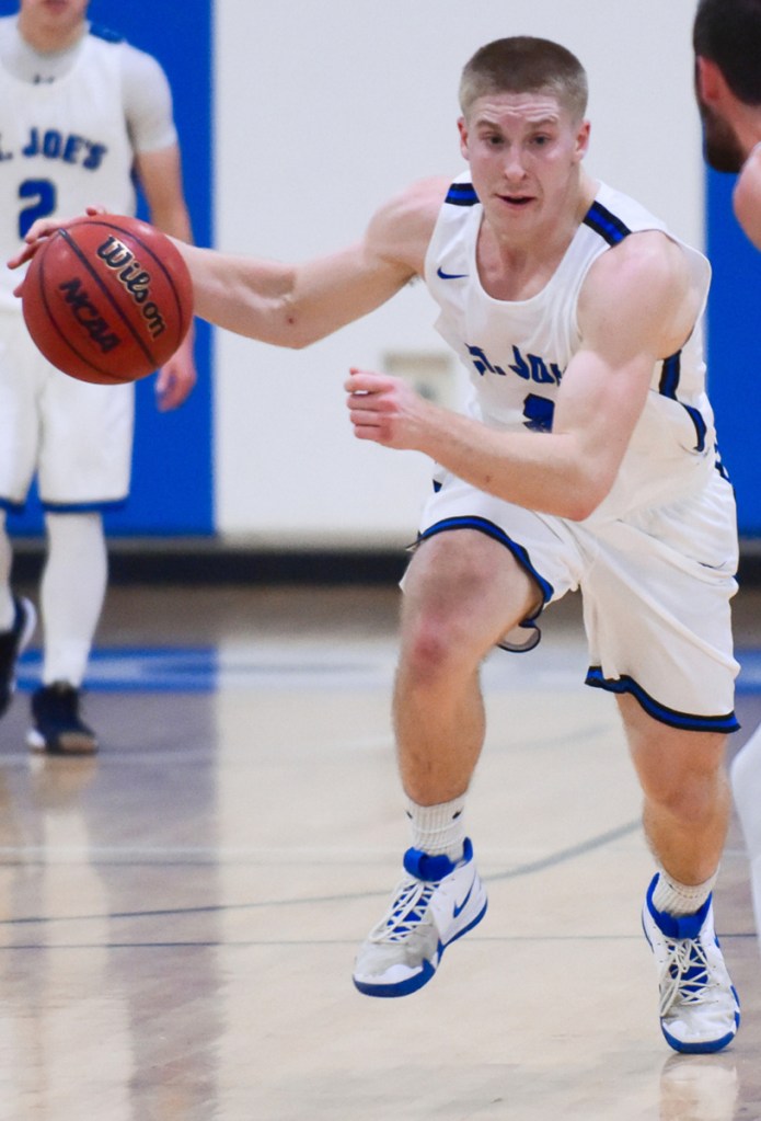 Ian Mileikis, a senior guard from Auburn, is only the third leading scorer for St. Joseph's despite averaging 16.5 points per game. Mileikis said it took awhile for the Monks to adjust to their revamped offense, but they've come to like the new style.