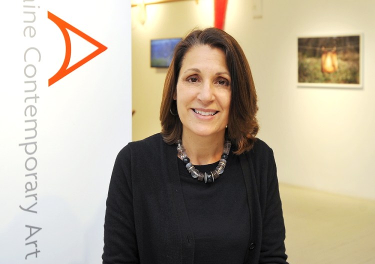 Director Suzette McAvoy of the Center for Maine Contemporary Art.
