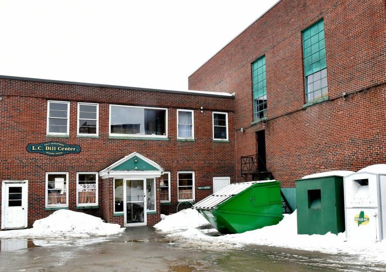 The L.C. Dill Center, owned by St. Albans-based Skills Inc., an organization for intellectually challenged adults, located off Water Street in Skowhegan and shown here on Thursday, is for sale. 