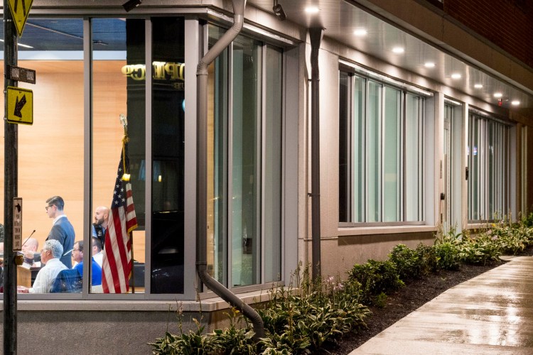 The City Council meets at the Chace Community Forum at the Bill & Joan Alfond Main Street Commons in downtown Waterville.