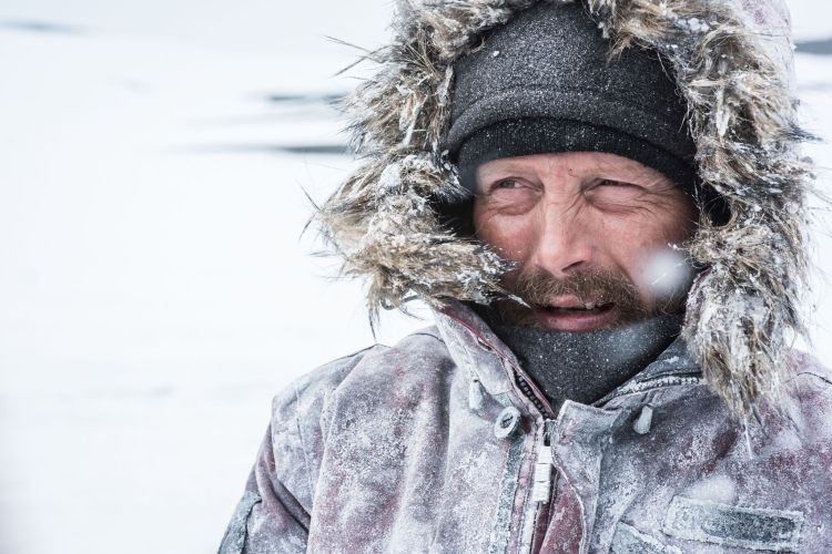 Mads Mikkelsen stars at Overgård in "Arctic," a Bleecker Street release.