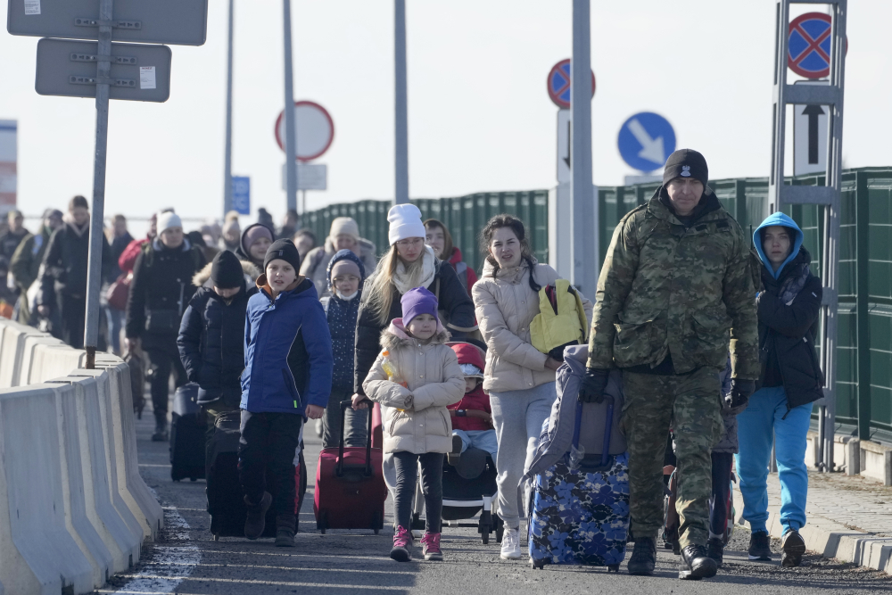 APTOPIX Poland Ukraine Invasion