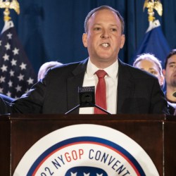 Election 2020-New York-Zeldin Attacked