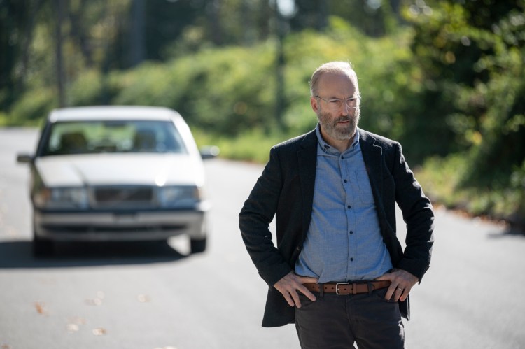 Bob Odenkirk as Hank in "Lucky Hank" on AMC, based on Portland author Richard Russo's novel "Straight Man." 